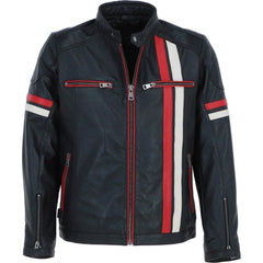 Men Berlin Biker Leather Jacket