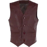 Men Borduex HandMade Leather Vest