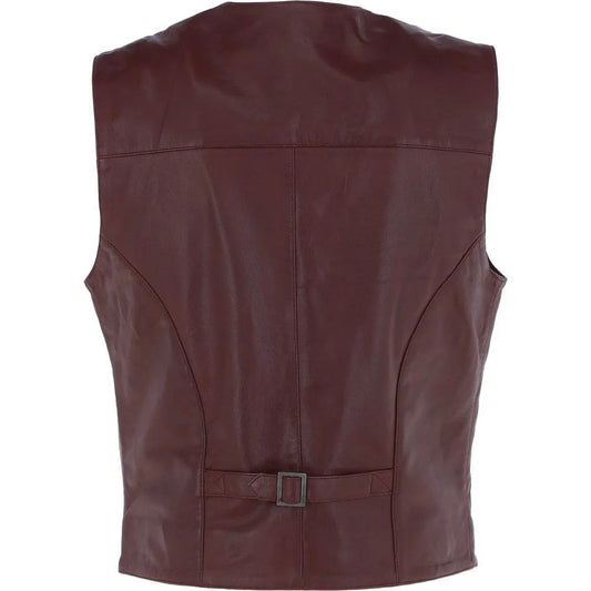 Men Borduex HandMade Leather Vest