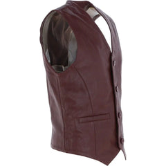 Men Borduex HandMade Leather Vest