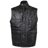 Men Handmade Leather Eight Pocket Vest