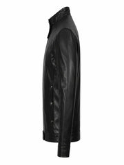 Men’s Band Collar Jacket Left