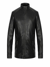 Men’s Band Collar Jacket Front