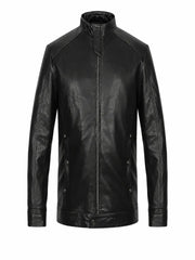 Men’s Band Collar Jacket Front