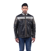 Men’s Black Apex Leather Jacket