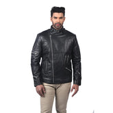 Men’s Black Kryzon Leather Jacket