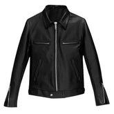 Men’s Black Slim Fit Leather Jacket