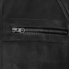Men’s Black Stylish Leather Jacket