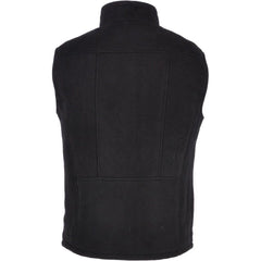 Men's Black Suede Leather Vest