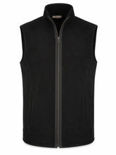 Men's Black Suede Leather Vest