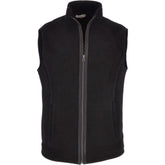 Men's Black Suede Leather Vest