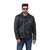 Men’s Black Vantor Leather Jacket