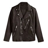 Men’s Classic Dark Brown Leather Jacket