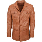 Men's Double Pocket Brown Blazer