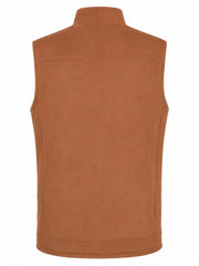 Men's Handmade Leather Brown Vest