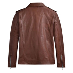 Men’s Tan Leather Jacket