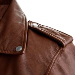 Men’s Tan Leather Jacket