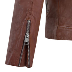 Men’s Tan Leather Jacket