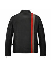 Men’s Style Leather Jacket Back