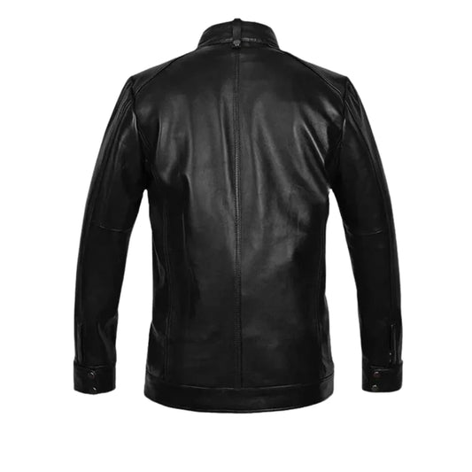Men’s Stylish Black Leather Jacket