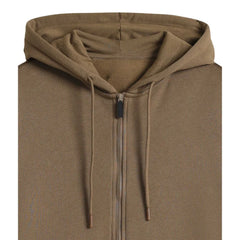 Men's Stylish Oversized Khaki Hoodie