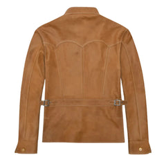 Men’s Tan Modern Leather Jacket