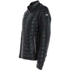 Men’s Black Quilted Leather Jacket