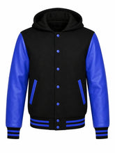 Men’s Blue Fleece Sleeve Jacket