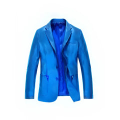 Men's Classic Leather Blazer