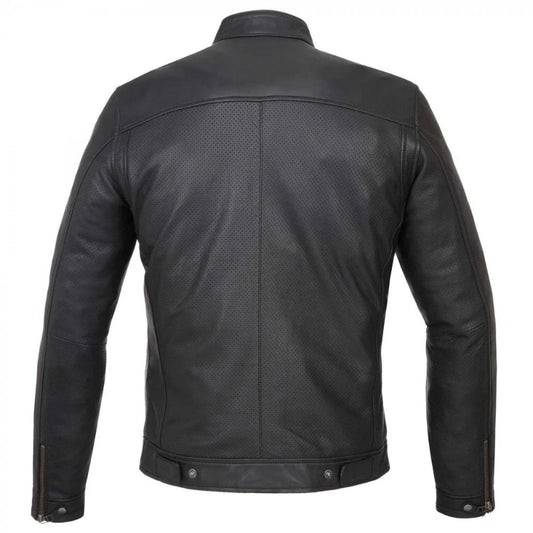 Men's Tucano Urban Black Leather Jacket