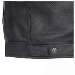 Men's Tucano Urban Black Leather Jacket