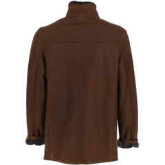 Men’s Wool-Blend Shearling Jacket