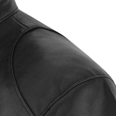 Real Black Leather Jacket for Men