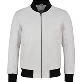 White Varsity Jacket