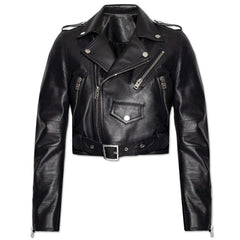 Women Premium Black Leather Jacket