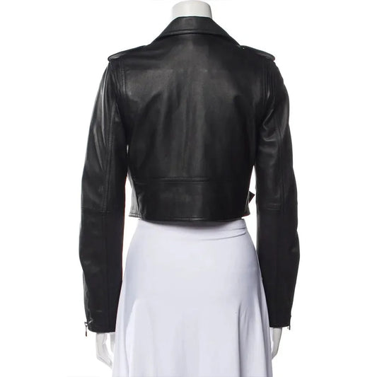 Women Premium Black Leather Jacket