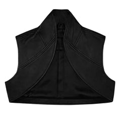 Women’s Black Cropped Leather Shrug