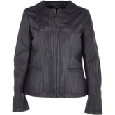 Women's Black Leather Jacket