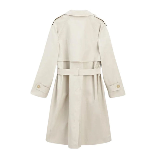 Women's Classic Beige Trench Coat