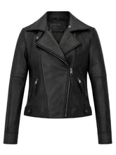 Women’s Fitted Leather Jacket