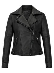 Women’s Fitted Leather Jacket