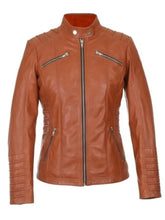 Women’s Quilted Jacket Brown Slim fit