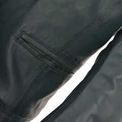 Women's Teal Leather Jacket