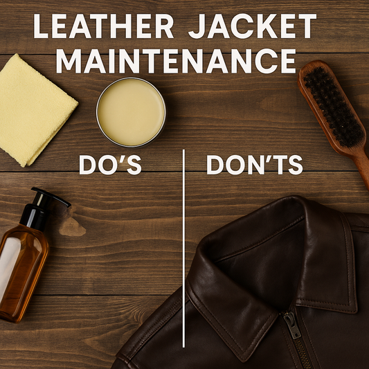 Do’s and Don’ts of Leather Jacket Maintenance