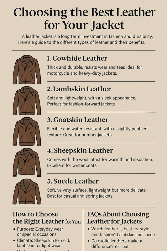 Choosing the Best Leather for Your Jacket