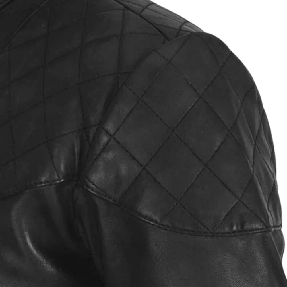 Authentic Black Leather Jacket for Men