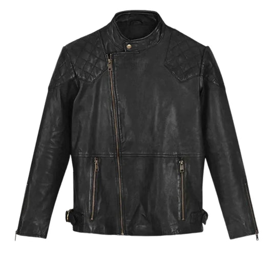 Authentic Black Leather Jacket for Men
