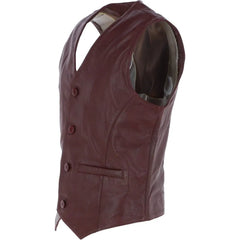 Men Borduex HandMade Leather Vest 