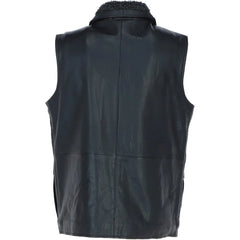 Men Classic Black Handmade Leather Jacket