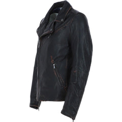 Men Roadster Leather Biker Jacket 